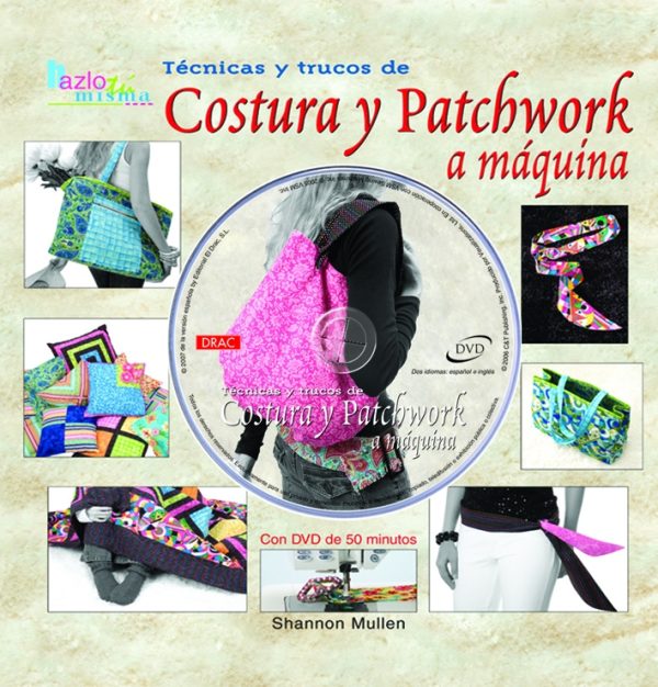 LIBRO COSTURA Y PATCHWORK A MAQUINA....Oferta